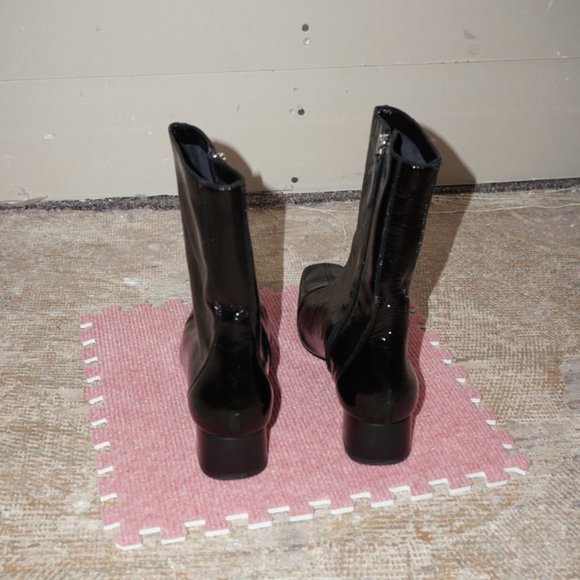About Arianne Marion Patent Leather Boots - Picture 2 of 8